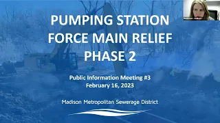 Final Pumping Station 17 Force Main Public Information Meeting #3