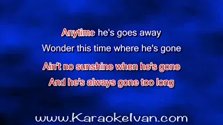 Canen - Ain't No Sunshine (cover) KARAOKE