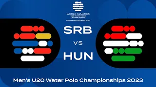 Serbia VS Hungary | Gold Medal Match| World Aquatics Men’s U20 Water Polo Championships 2023