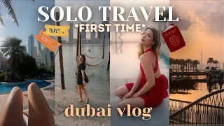 SOLO TRAVEL VLOG - Ich bin alleine nach Dubai geflogen!