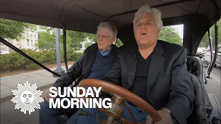 Jay Leno in the driver's seat