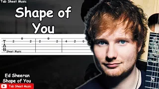 Ed Sheeran - Shape of You Guitar Tutorial