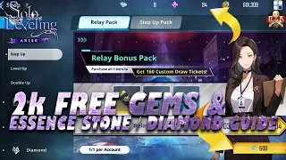 [Solo Leveling: Arise] - FREE 2k GEMS! How to spend ESSENCE Stones & DIAMONDS! F2P CHA SUMMON!