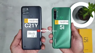 Realme C21Y VS Realme 5i. Perbandingan hasil kamera