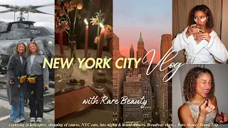 NYC VLOG | Rare Beauty Brand Trip, Helicopter Ride, super emotional, exploring NYC, and more