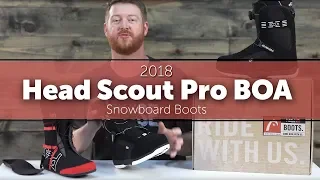 2018 Head Scout Pro BOA Snowboard Boots