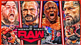 WWE Raw 21 November 2022 Full Highlights HD - WWE Monday Night Raw Highlights Today 22/11/22 Show ||