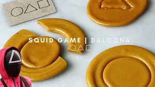 Squid Game Honeycomb Game | Korean Dalgona Candy Recipe