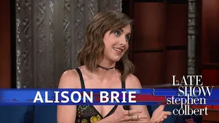 Alison Brie Knows Who Has Seth Rogen's Phone