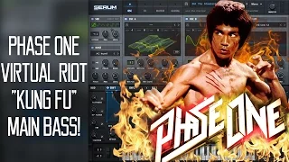 PhaseOne & Virtual Riot "Kung Fu" METALLIC GROWL in Serum Tutorial (Free Preset)