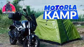 4 Gün 4 Motorla Kamp Yaptık | Motosiklet ile Kamp