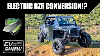 Polaris RZR XP4 1000 Full Electric Conversion | EV SHOW