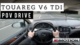 VOLKSWAGEN TOUAREG V6 TDI (245HP) POV DRIVE AND REVIEW