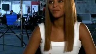 Beyonce On set of New L'Oreal Commercial