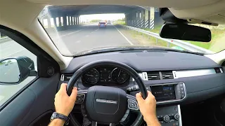 2016 Range Rover Evoque - POV Test Drive, acceleration 0-100km/h