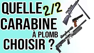 PCP, co2, break barrel ? Quel type d'airgun choisir ? Les différents types d'armes à air ! 2/2