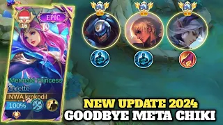 GOODBYE META CHIKI ~ NEW UPDATE EMBLEM&BUILD ODETTE 2024 -MOBILEGEND