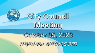City of Clearwater City Council meeting 10/5/23