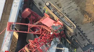 Most Dangerous Idiot Crane Crash, Biggest Excavator- Crane Lift Fails Terrible Compilation 2022 !