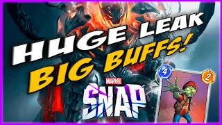 HUGE OTA LEAK! Leach and Ultron BUFF! - Marvel Snap