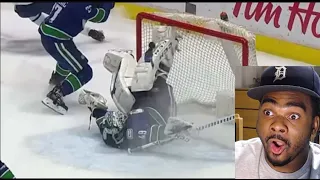 W GOALIES! NHL Saves That Science Can't Explain REACTION