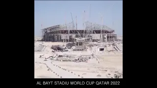 Qatar Stadium Construction - Time Lapse