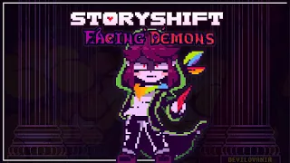 Storyshift Facing Demons - Chara Battle | Full Fight | Devilovania