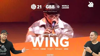 Wing 🇰🇷 | GRAND BEATBOX BATTLE 2021: WORLD LEAGUE I Wildcard Runner-Up Showcase | REACTION