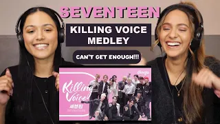 My cousin got me into SEVENTEEN - KILLING VOICE MEDLEY PERFORMANCE | REACTION!!