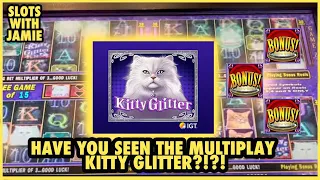 HAVE YOU SEEN THIS KITTY GLITTER MULTIPLAY?!?! LOTS OF BONUSES!