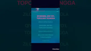 Alijon Isoqov “Zilola “ karaoke