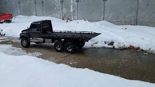 Traxxas Hauler on its first rescue call