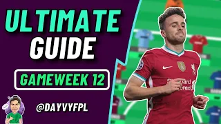 FPL GW12 Guide! KANE, SON or JOTA?! FPL Fantasy Premier League 2021/2022!