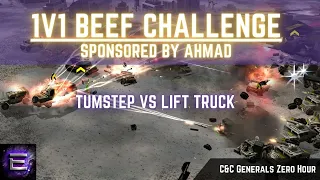 🔴 LIVE | Tumstep vs Lift^TrucK | 1v1 Sponsored challenge by Ahmad | C&C Zero Hour