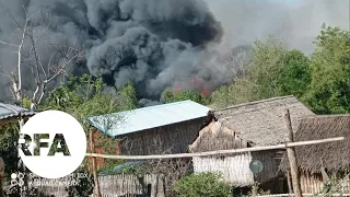 Fire Razes Myanmar Village, Killing Four Elderly Residents