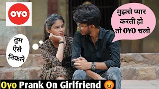 Prank On Girlfriend | Oyo Prank On Girlfriend | Gone Romantic | Shitt Pranks