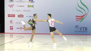 Mixed Pair Bulgaria - Aerobic World Age Group 2012