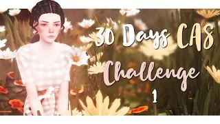 The Sims 4 30 Days CAS Challenge #1: Сим с окраины