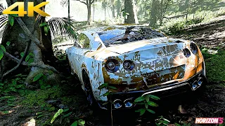 Rebuilding Nissan GTR (R35) - Forza Horizon 5 gameplay 4K 60fps