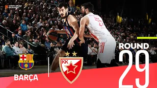 Mirotic leads Barca past Zvezda! | Round 29, Highlights | Turkish Airlines EuroLeague