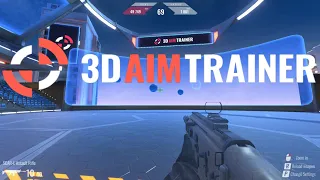 3D Aim Trainer - Gameplay (PC HD) [1080p60FPS]