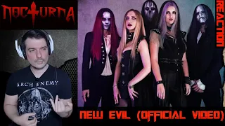 NOCTURNA - New Evil (Official Video) REACTION