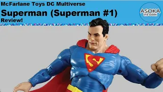 McFarlane Toys DC Multiverse Review: Rare Platinum Superman (Superman #1) | Asoka The Geek