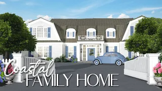 BLOXBURG: Coastal Family Home | Part 1