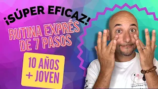 ¡REJUVENECE TU PIEL 10 AÑOS! Rutina Exprés de 5 Minutos al Día