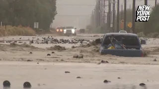 Tropical Storm Hilary moves into California as flooding, mudslides wreak havoc on state