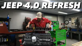 Refreshing A Jeep 4.0 Engine For A Future Mint XJ : Doctor Driven Jeep!!