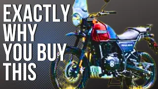 This is EXACTY WHY YOU buy the Royal Enfield Himalayan #royalenfieldhimalayan #adventurebike