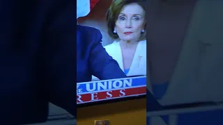 Nancy pelosi LIVE reaction State of union speech 2020