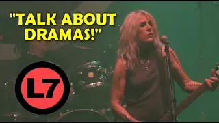 L7 Stops Show Due to a Fight in the Crowd - 10/13/22 Columbus, OH